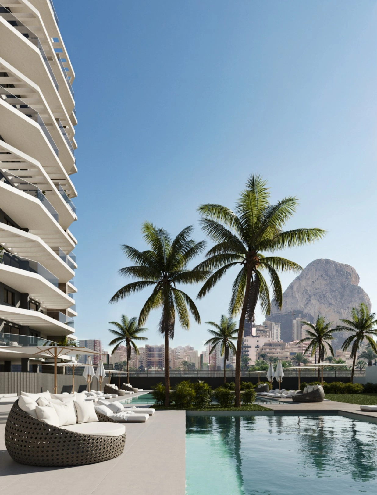 New build apartments for sale in Calpe
