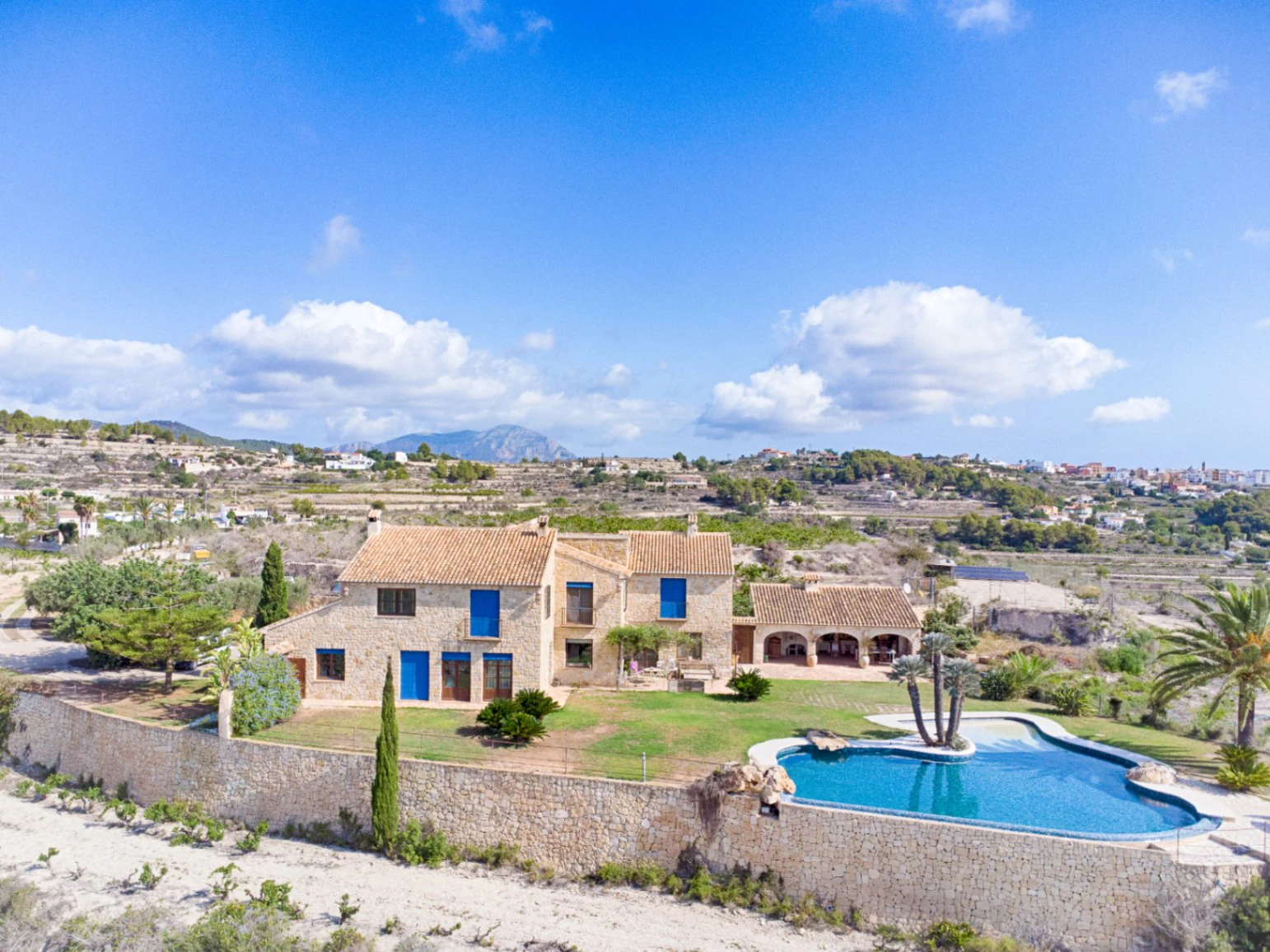 Einzigartige Finca an der besten Lage von Moraira.