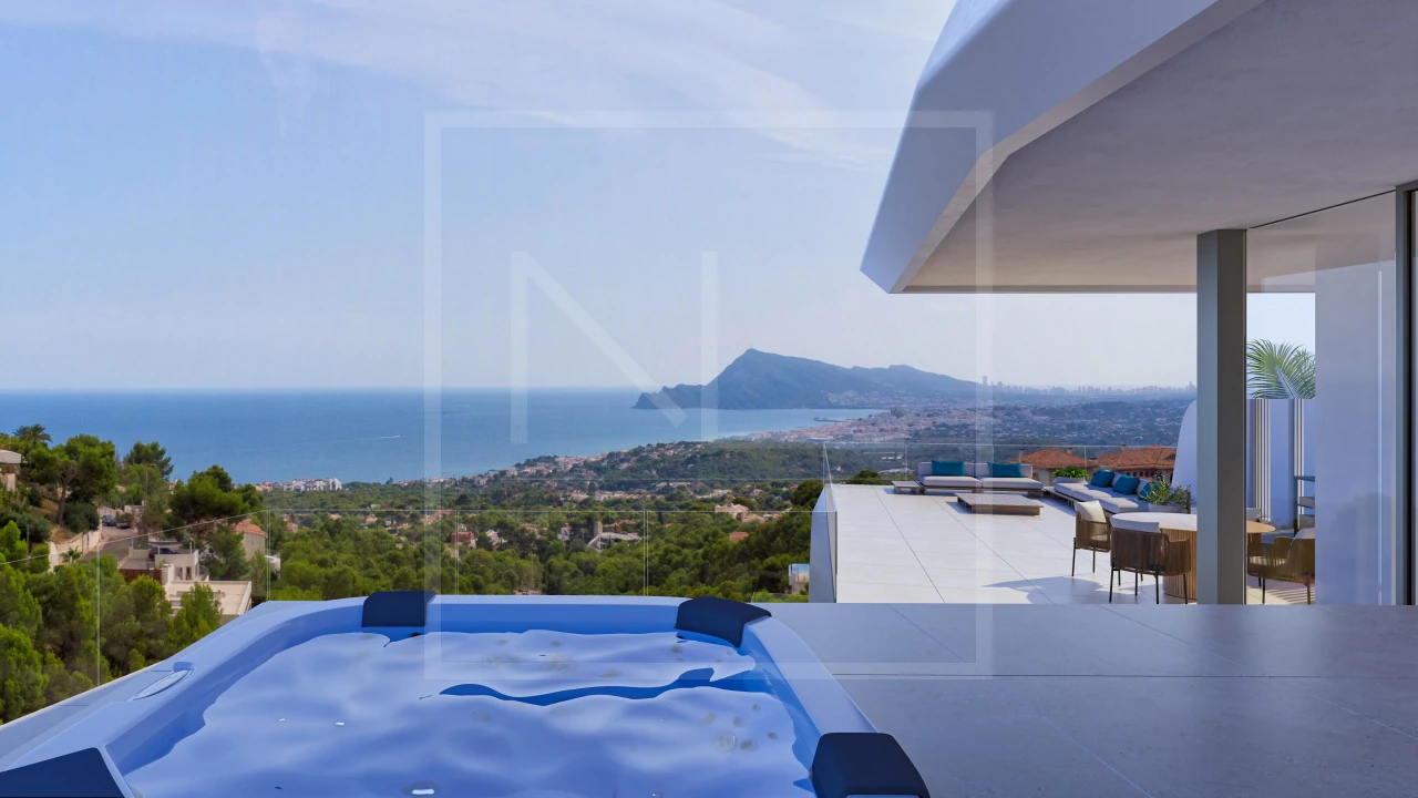 4-Zimmer-Luxusvilla in Altea zu verkaufen