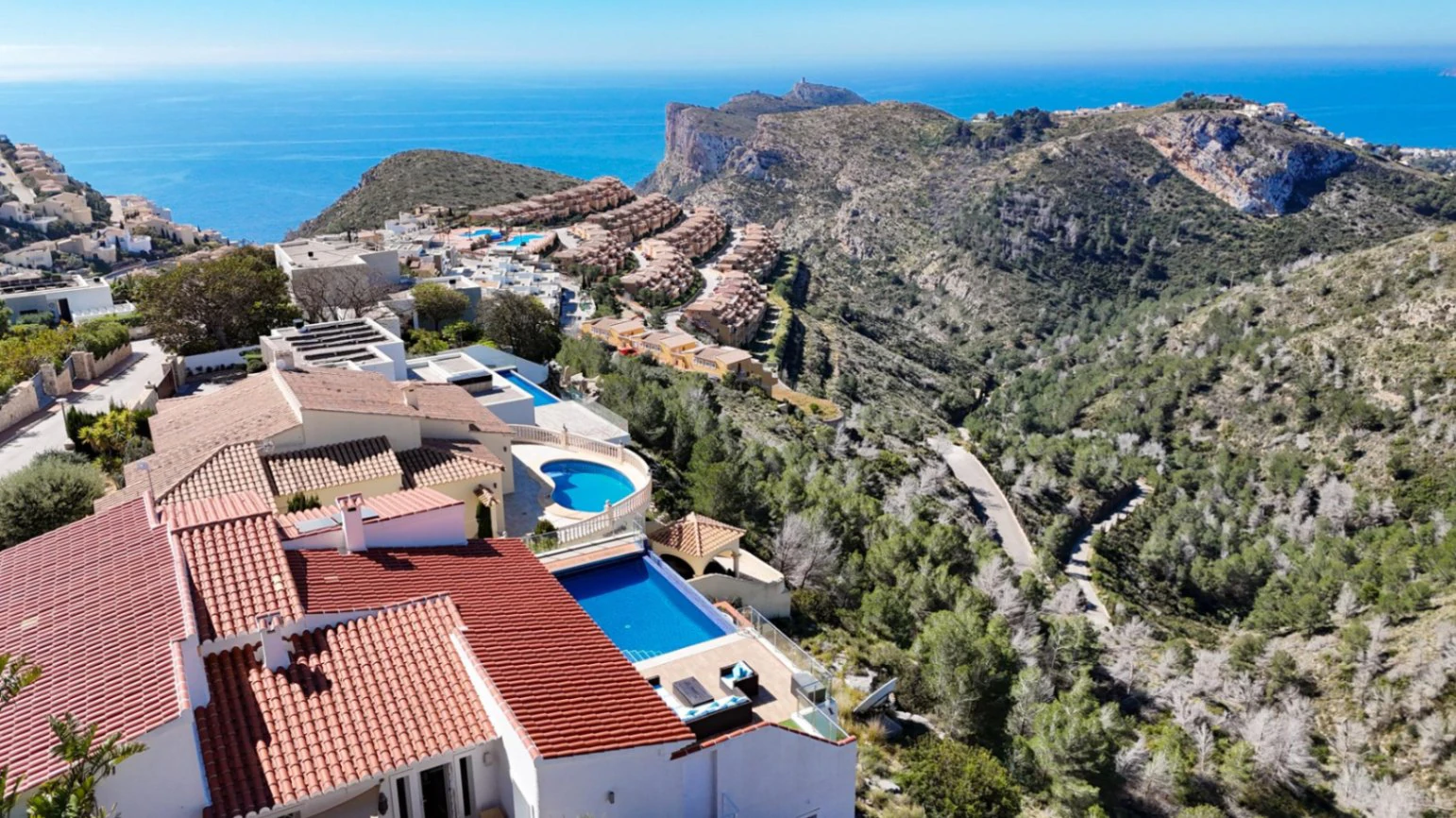 Cumbre del Sol, Luxe villa met panoramisch zeezicht in Magnolias