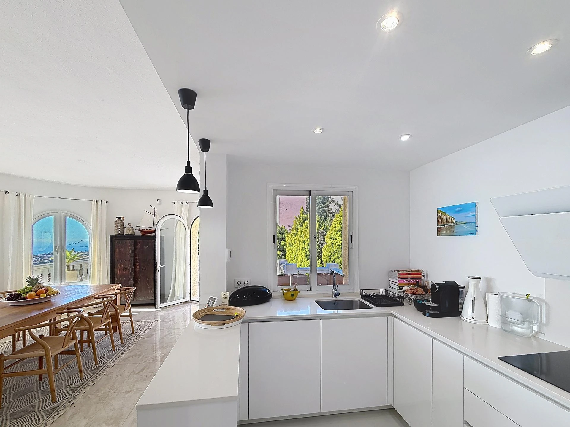 Cumbre del Sol villa renovated with spectacular sea views