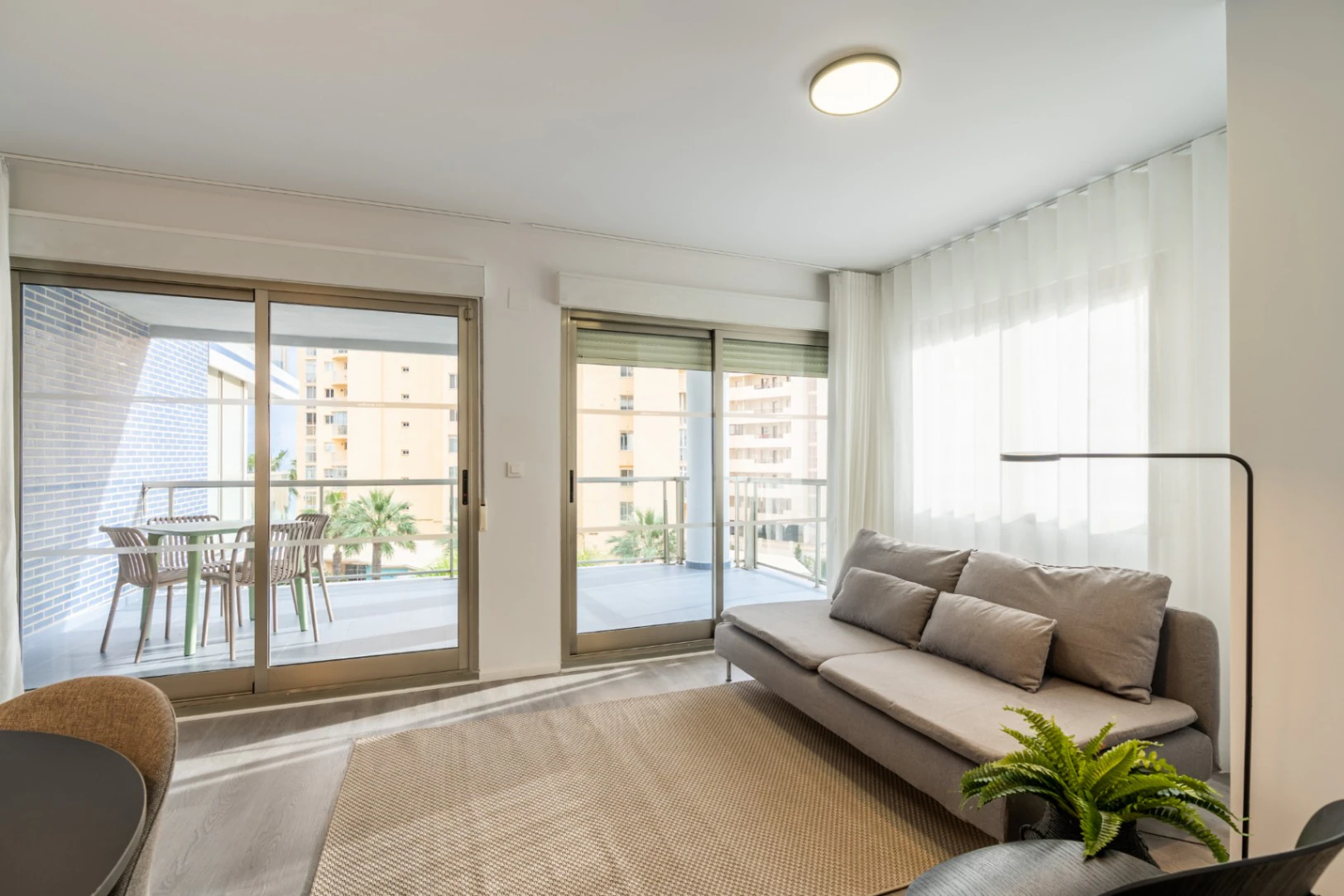 Duplex penthouse with sea views for sale in Calpe