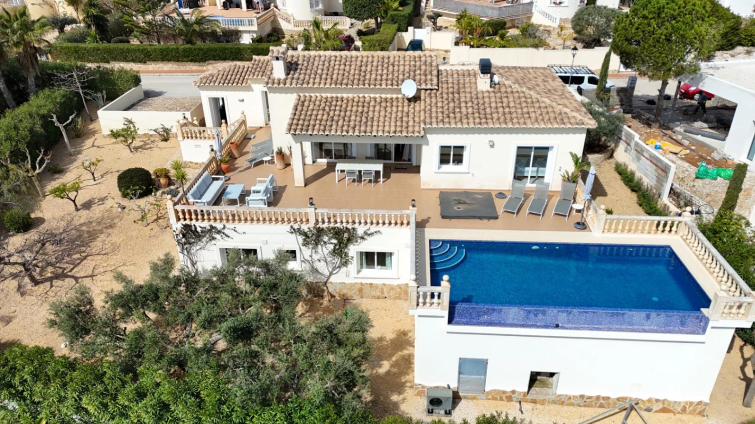 Cumbre del Sol, Villa with sea views