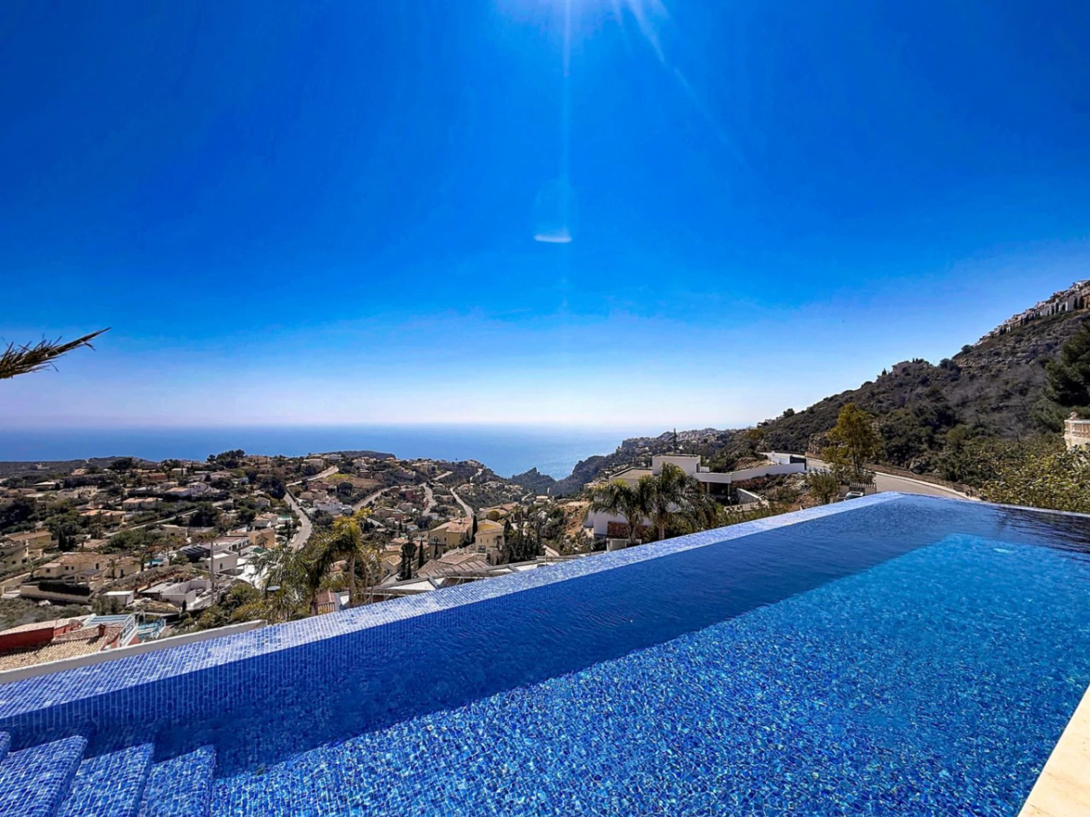 Cumbre del Sol modern villa with panoramic sea views