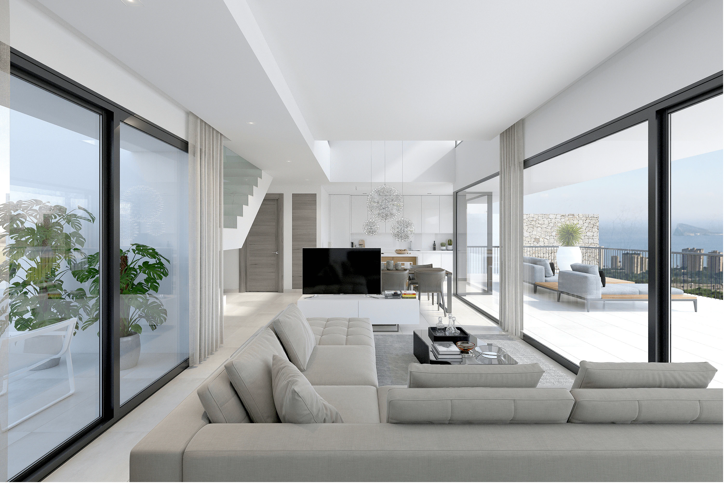 5 Schlafzimmer 6 Badezimmer Villa in Finestrat, Benidorm