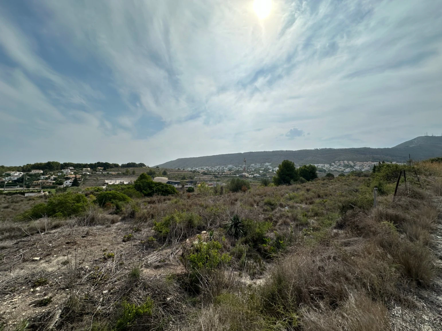 Parcela rústica para construir en Benitachell Golf