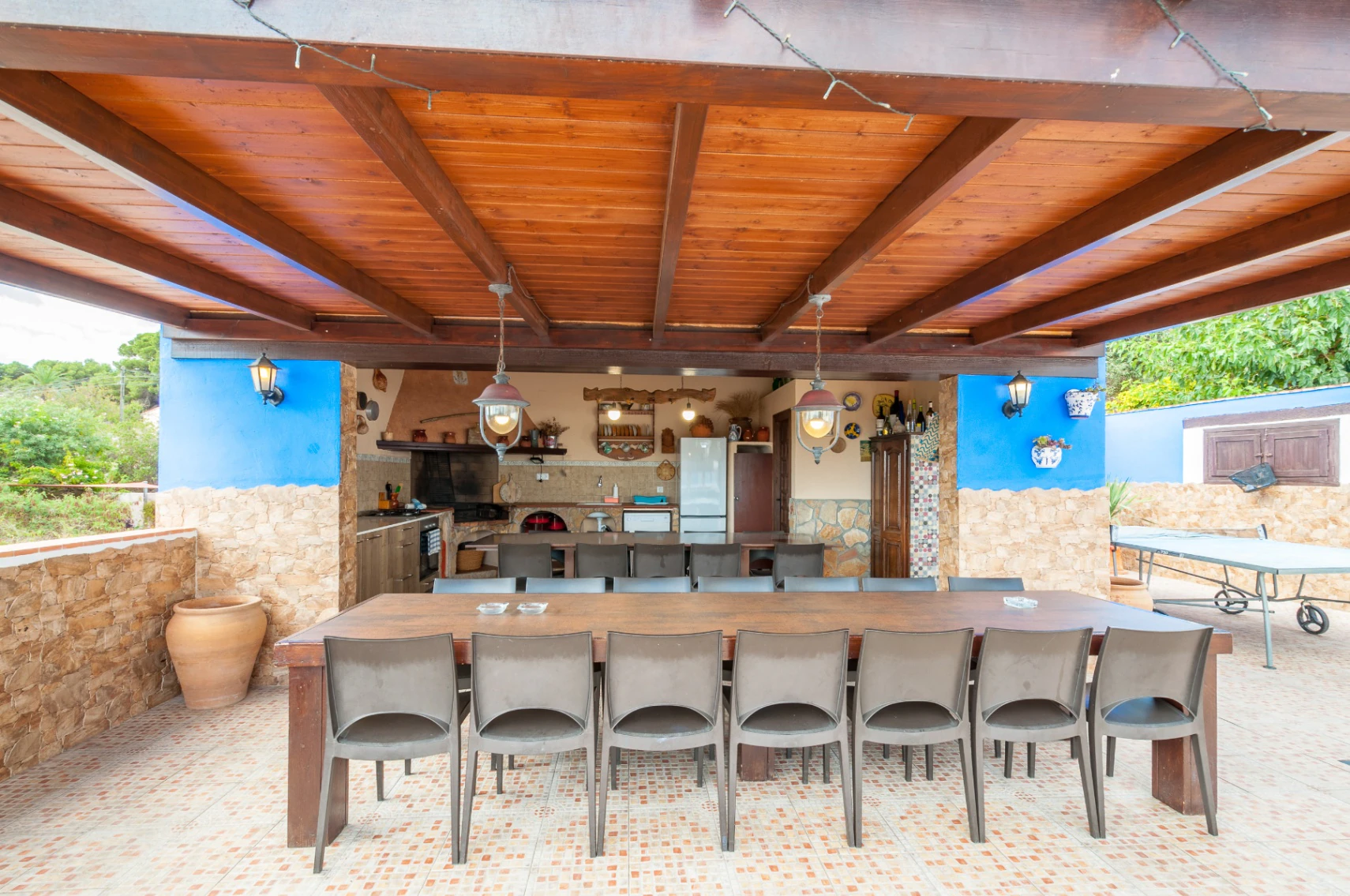 Finca à vendre à Benissa sur un grand terrain avec piscine et maison d'invités