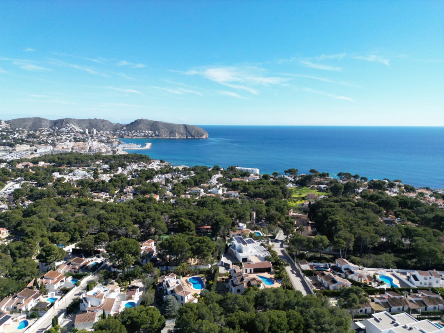 Parcelas en venta en Moraira