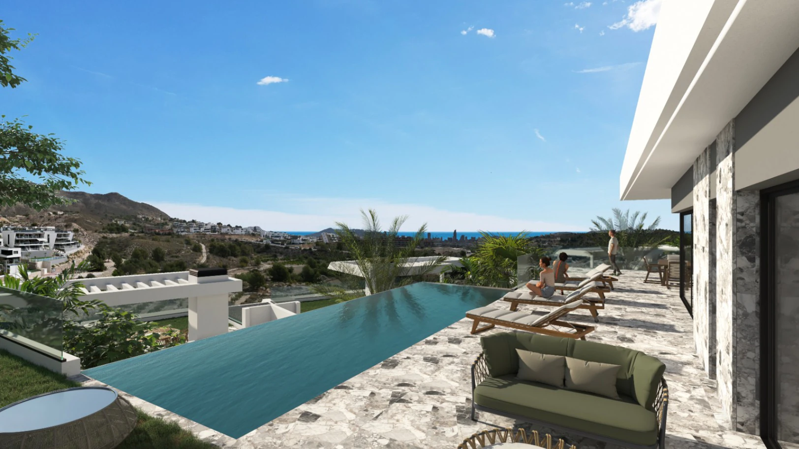 Brandneue Luxusvilla in Balcon de Finestrat zu verkaufen