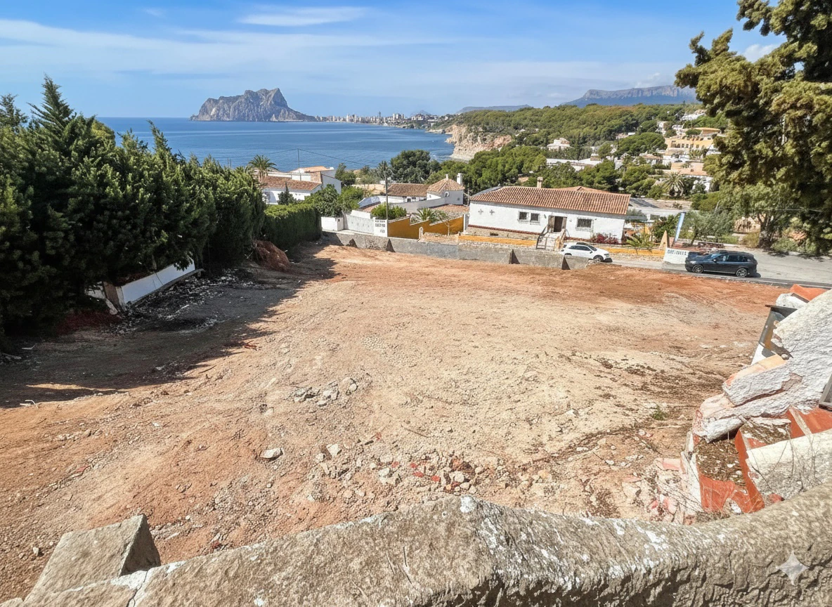 Plot for sale in Benissa