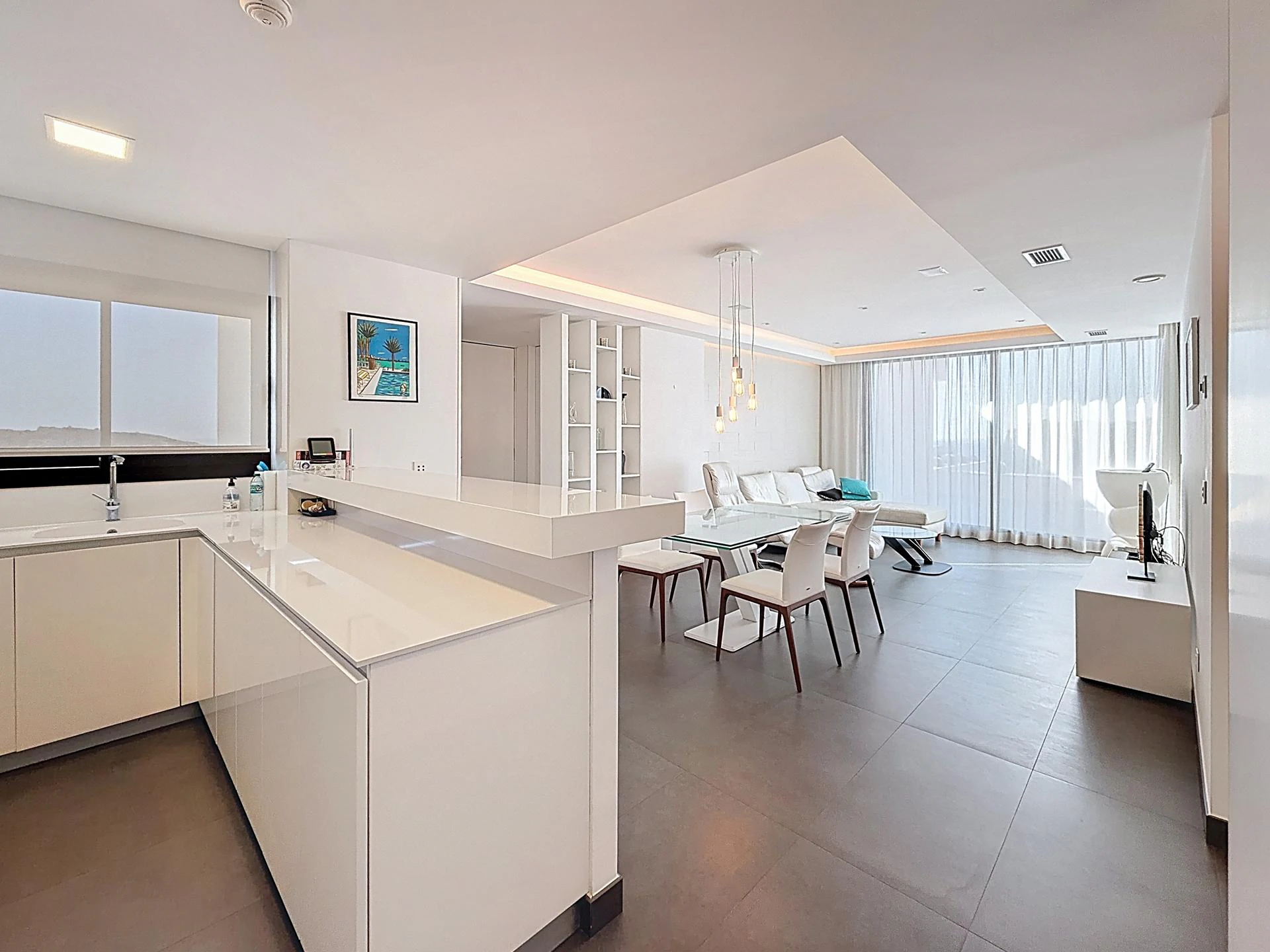 Cumbre del Sol luxe modern penthouse met uitzicht op de kliffen en de zee