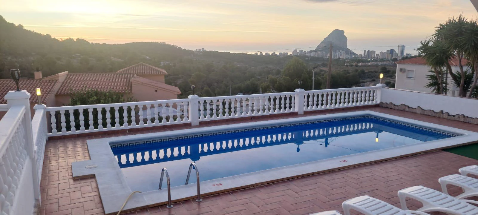 Villa con vistas al mar en venta en Calpe