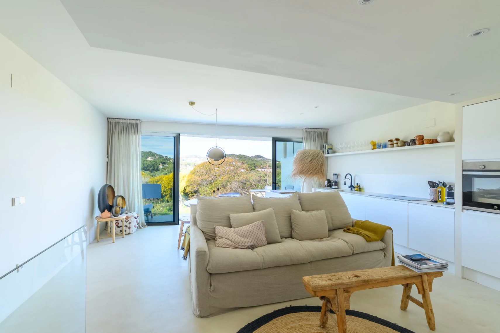 Penthouse de lujo de 3 dormitorios en venta en Jávea Arenal, a poca distancia de la playa.