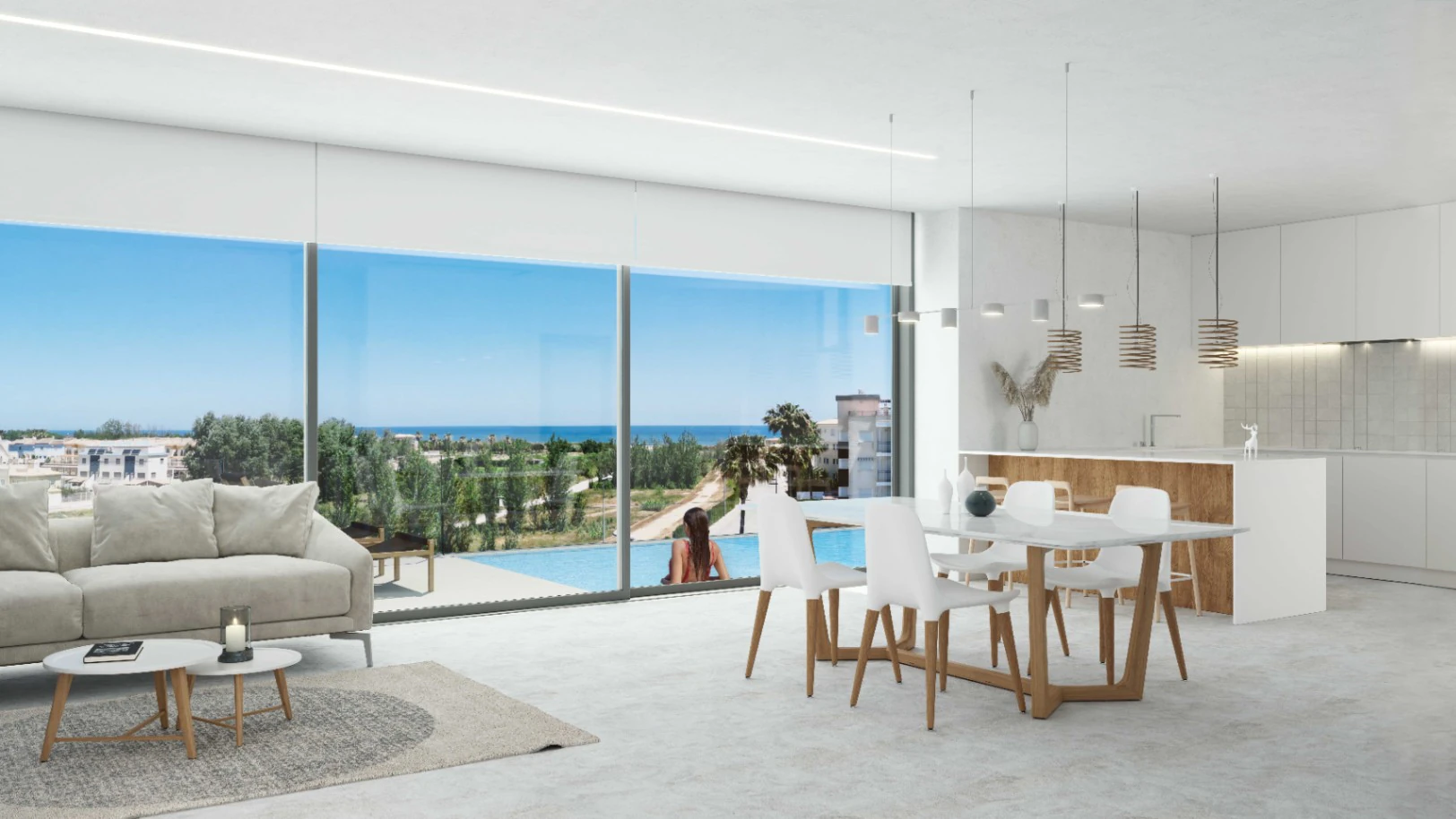 New build apartments in Playa de Oliva