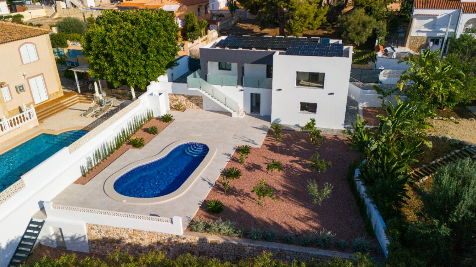 Villa independiente en venta en Calpe