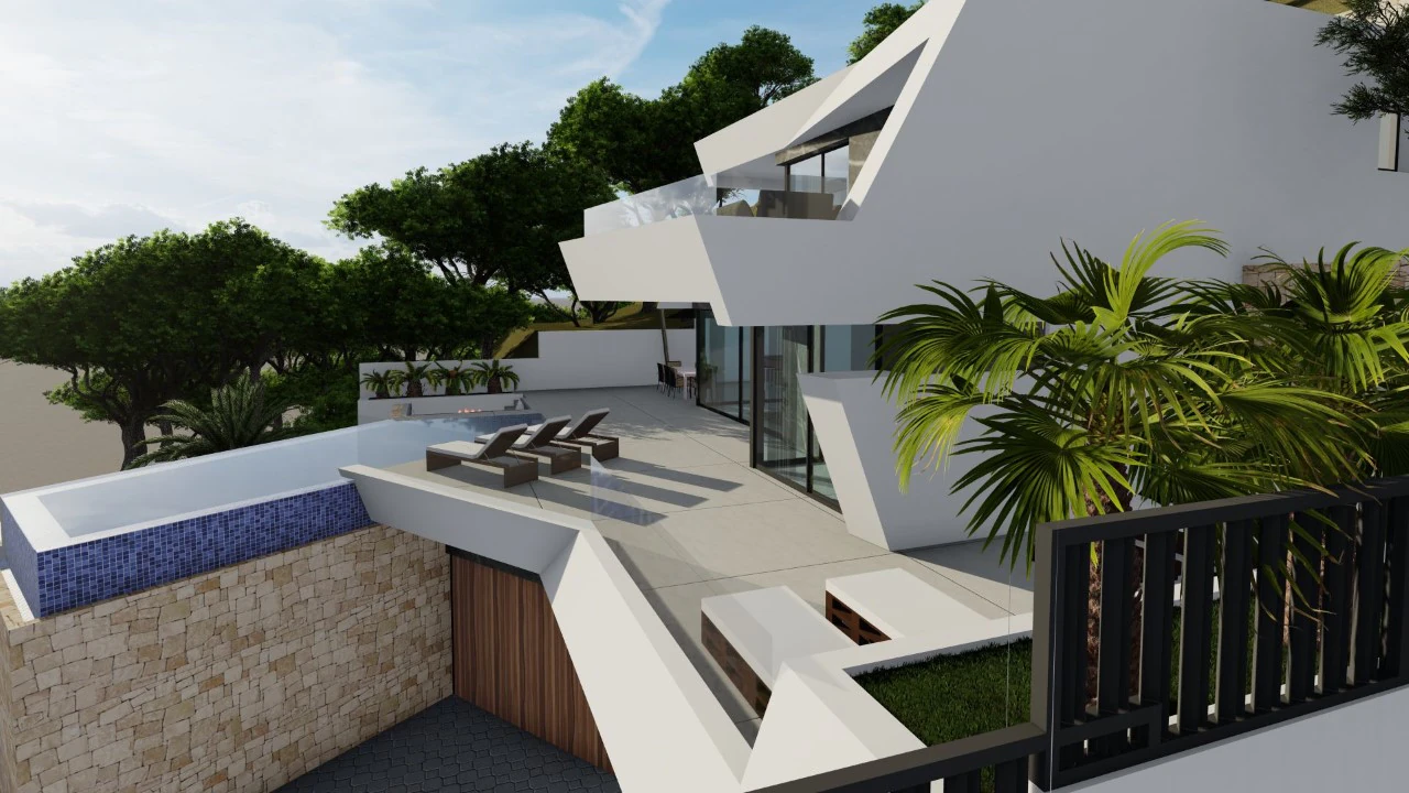 NEW MODERN VILLA PROJECT IN CALPE