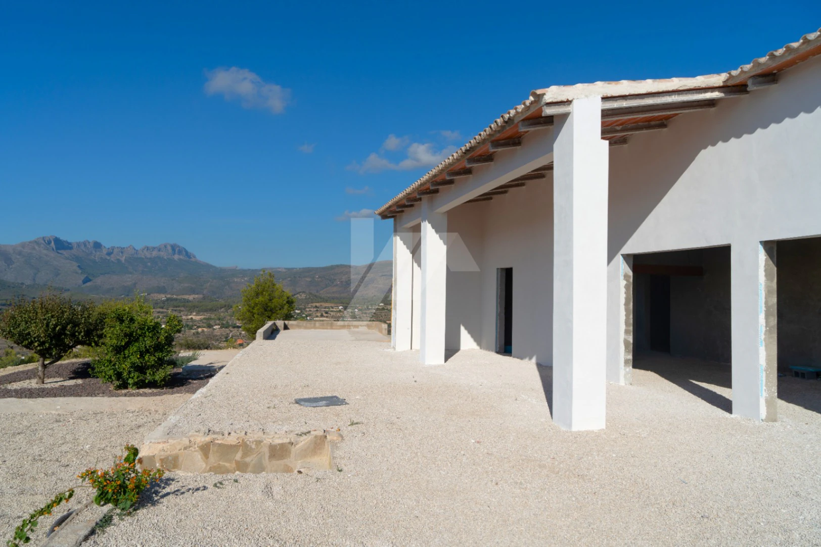 Finca à vendre avec vue sur la mer à Benissa. Costa Blanca.