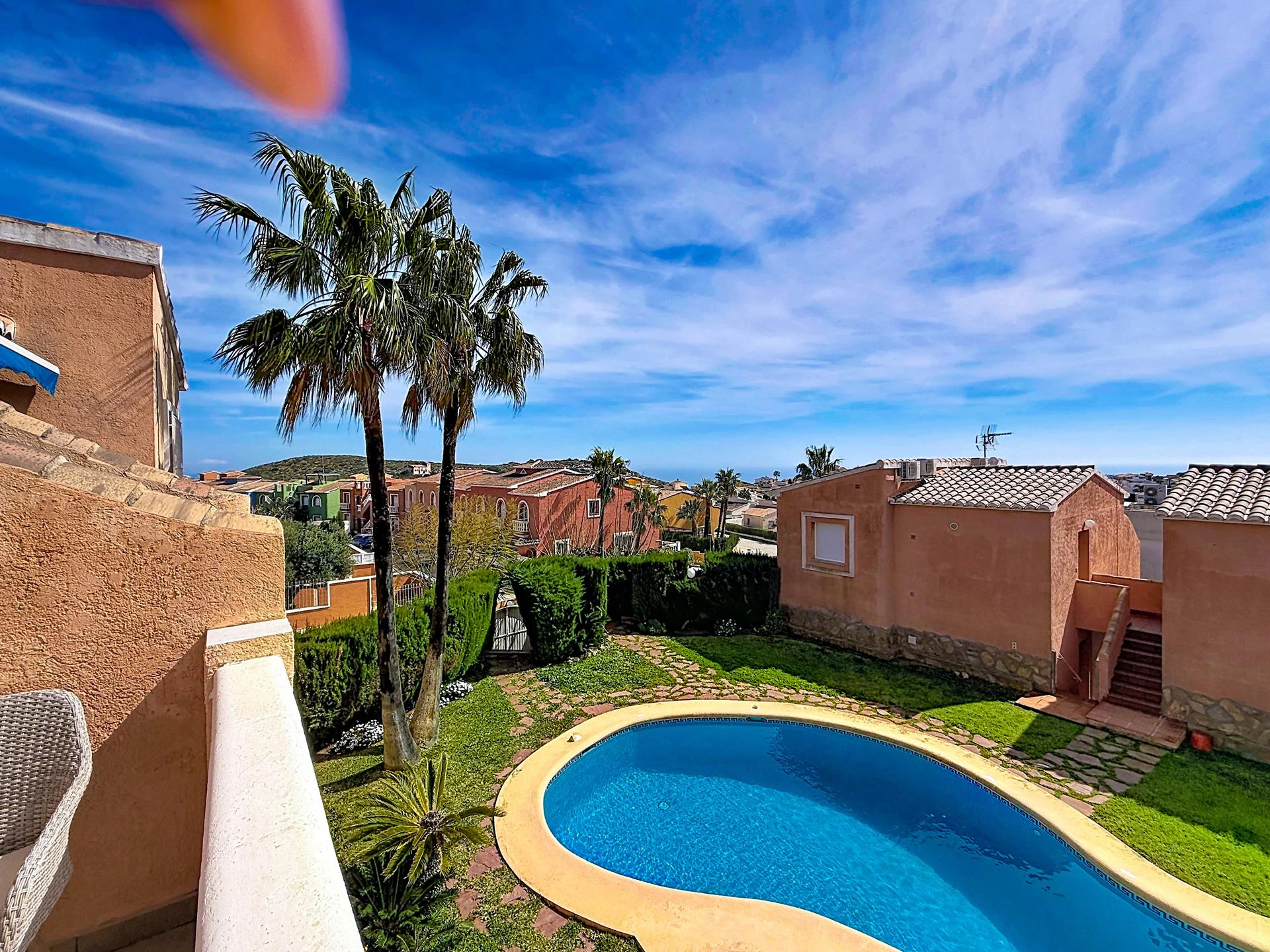 Cumbre del Sol appartement gerenoveerd met uitzicht op zee