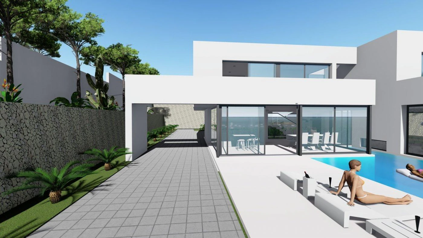PROJEKT VILLA MIT POOL IN CALPE ZU VERKAUFEN