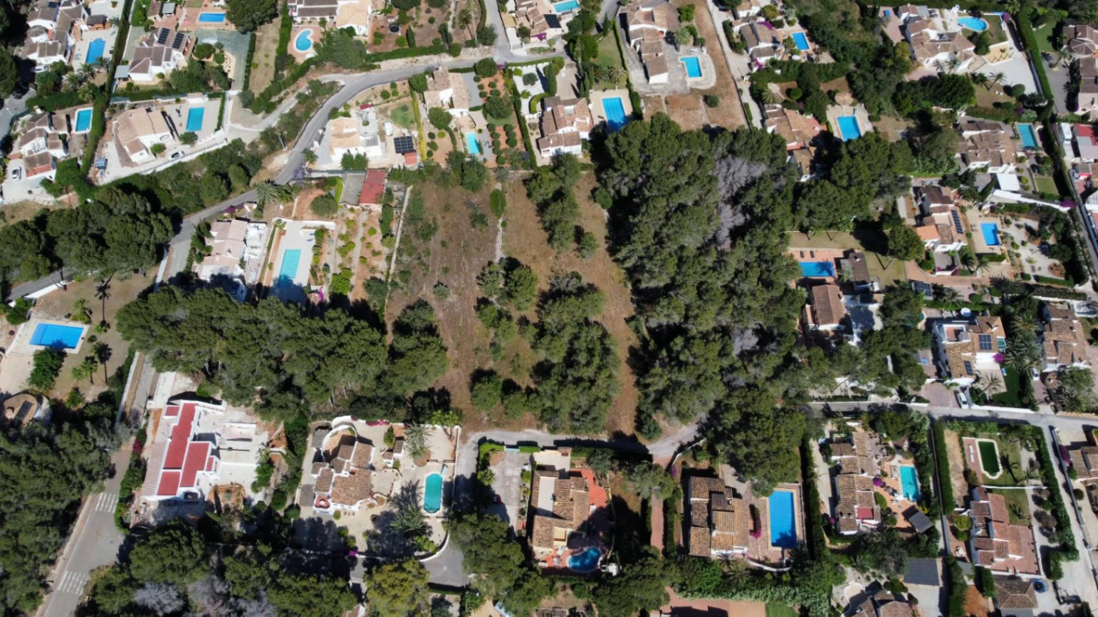 Flat plot in the sought-after area of Montgo in Jávea