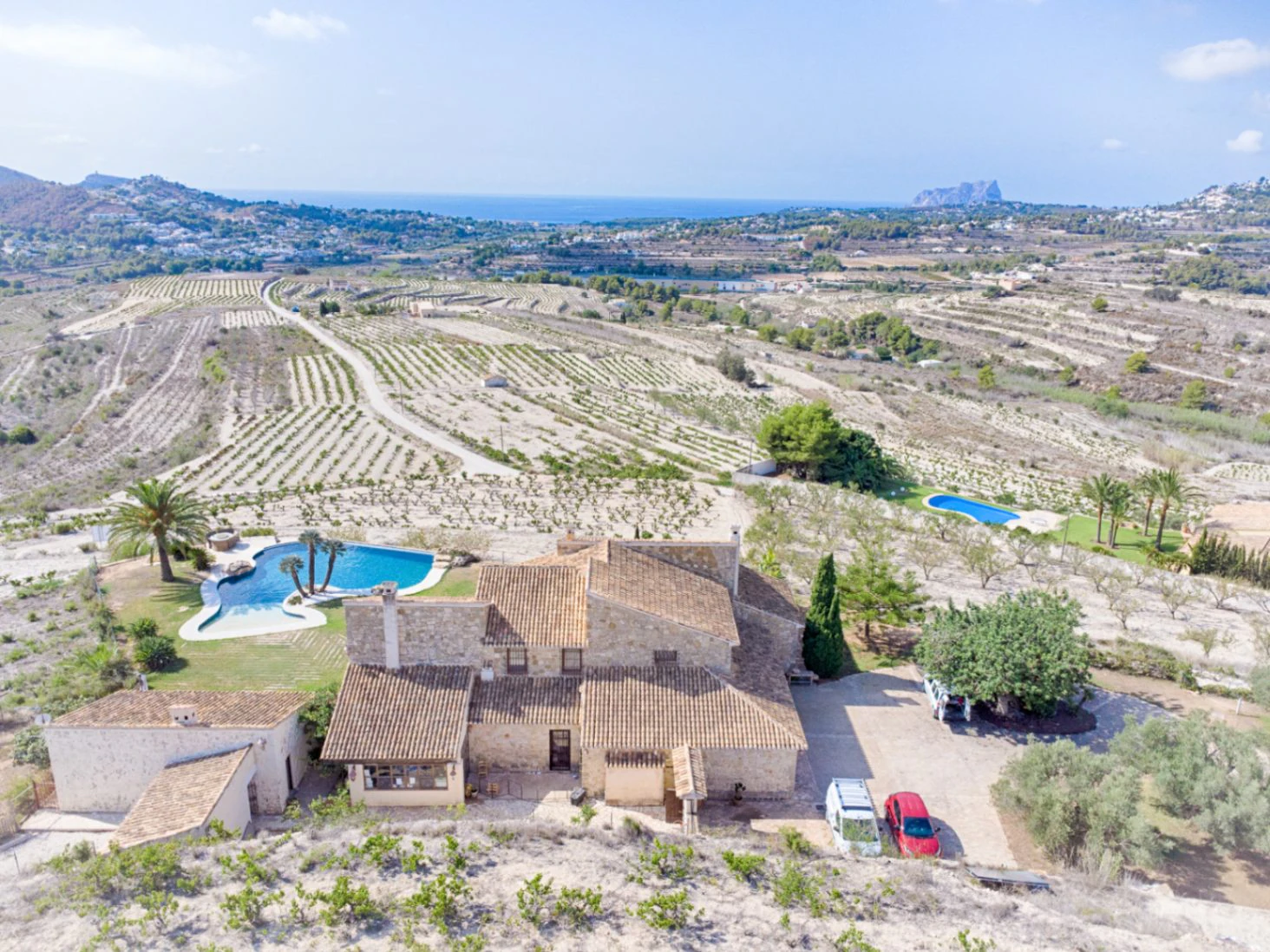 Einzigartige Finca an der besten Lage von Moraira.