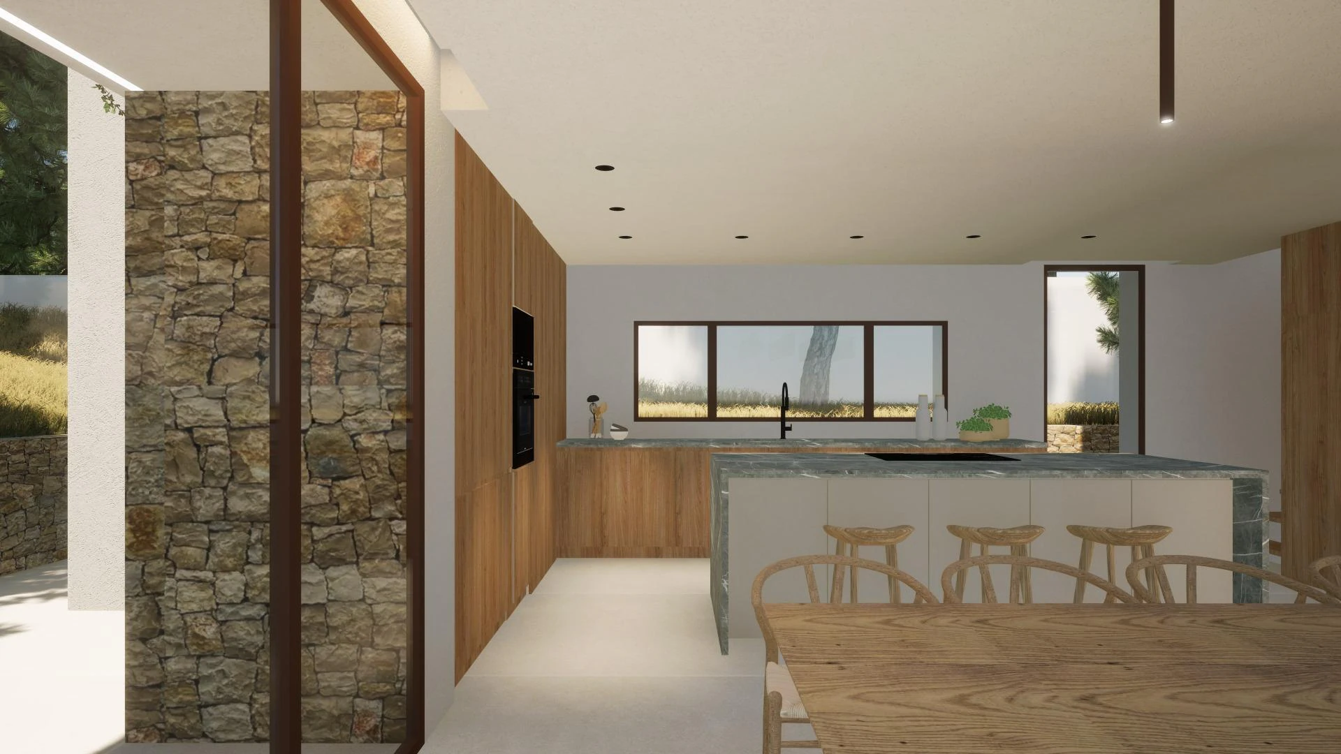 ESTA VILLA ES UN SÍMBOLO DE ELEGANCIA Y MODERNIDAD, CON VISTAS AL MAR INCOMPARABLES.