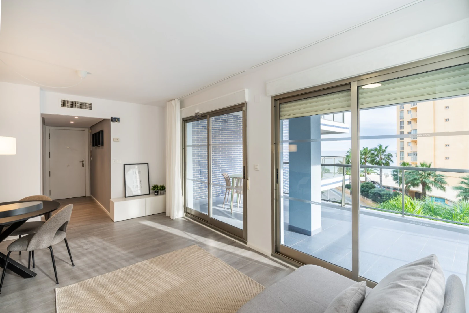 Duplex penthouse with sea views for sale in Calpe