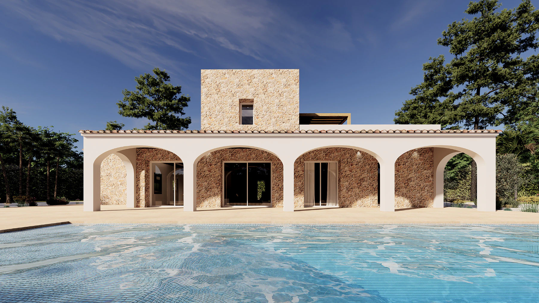 Project: luxury finca for sale in Benissa with mountain views