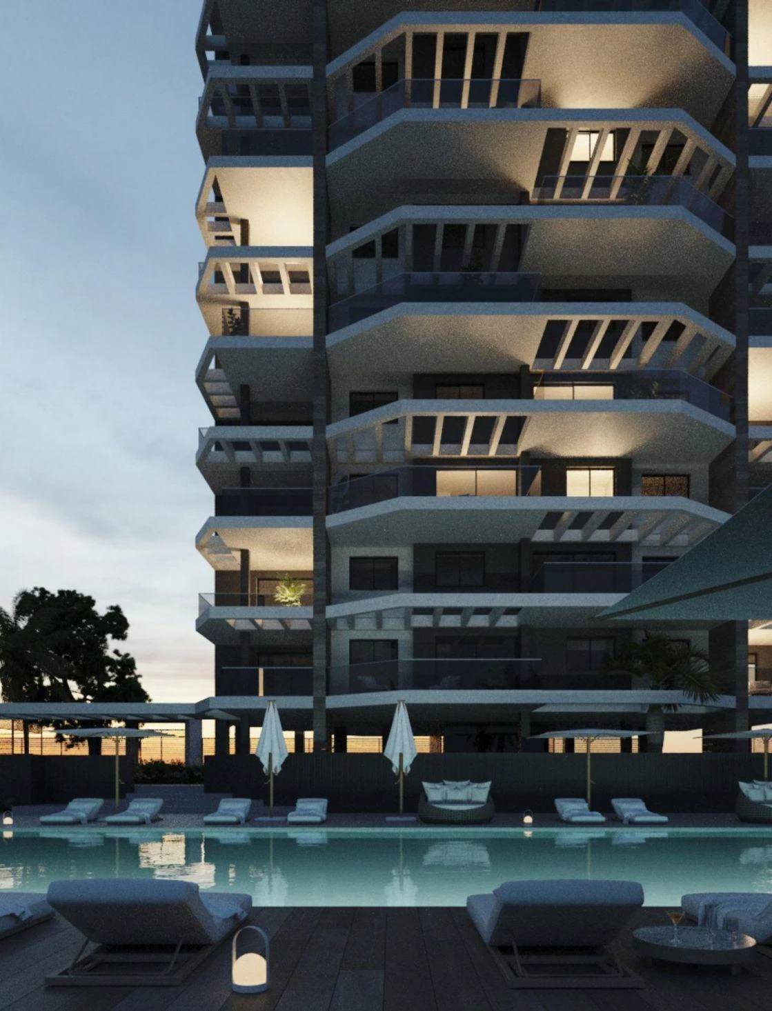 New Seaview Apartments at the Arenal beach in Calpe