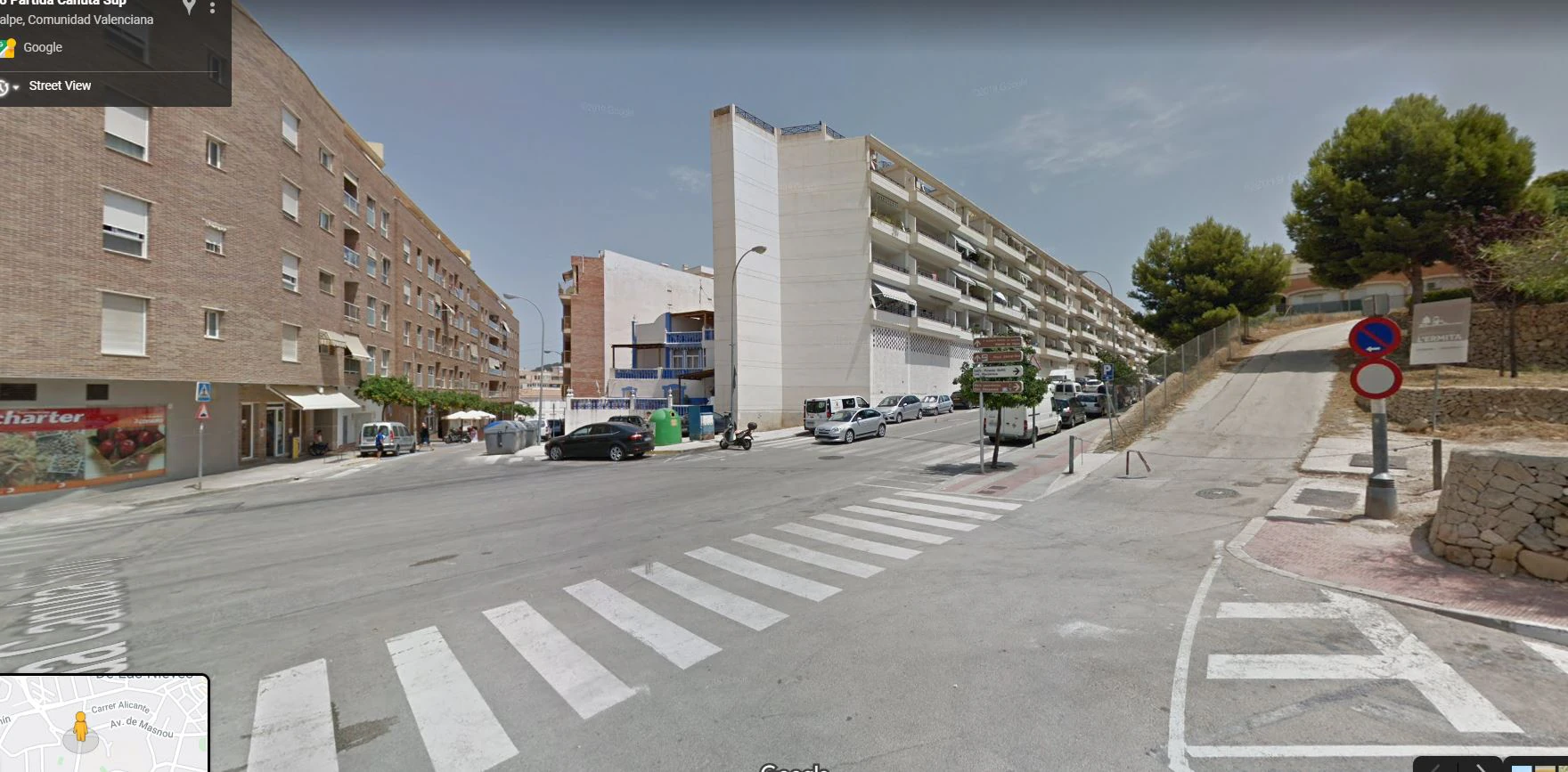 Plot for sale in Calpe