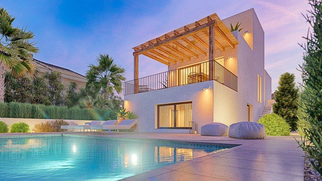 PROJEKT ZUM BAUEN IN DER ERSTEN LINIE VON OLIVA BEACH