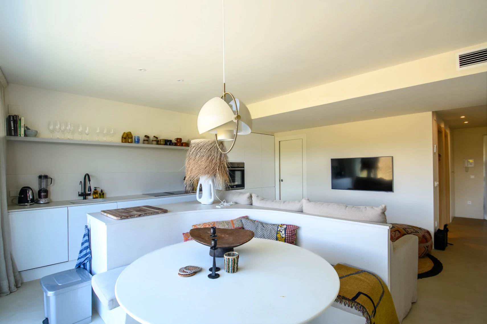 Penthouse de lujo de 3 dormitorios en venta en Jávea Arenal, a poca distancia de la playa.
