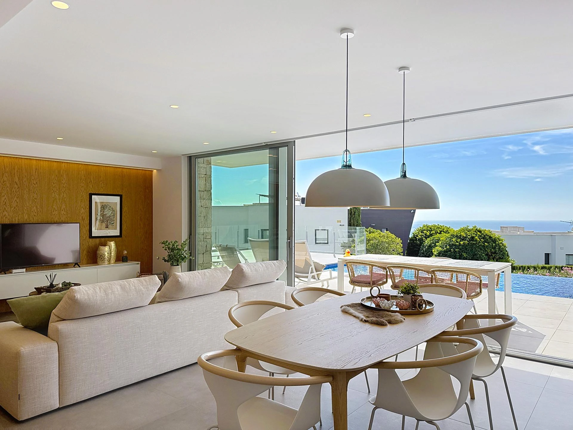 Cumbre del Sol Moderne villa met uitzicht op zee