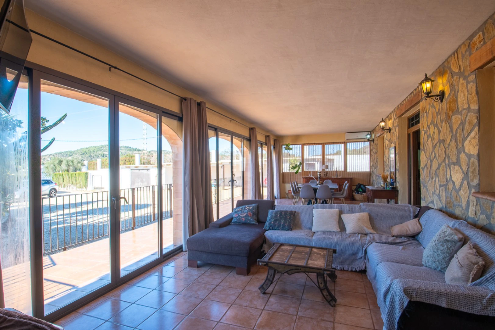 Stone-Faced Villa in Partida Canor Benissa – Private Pool, Large Terrace and Countryside Outlook
