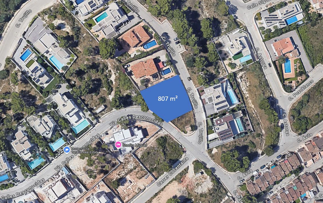 Parcela en venta en Moraira
