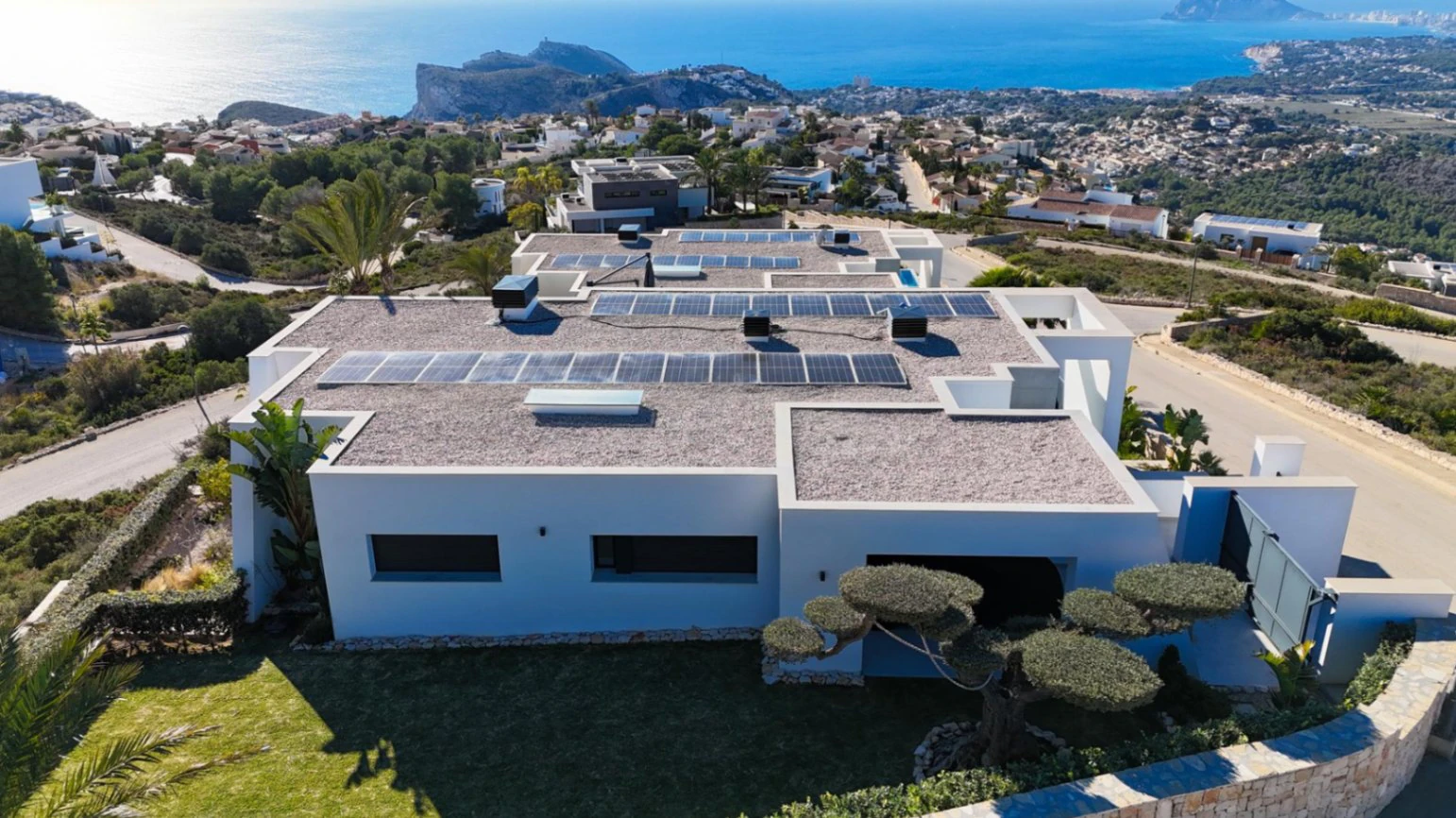 Cumbre del Sol modern luxury villa with panoramic views