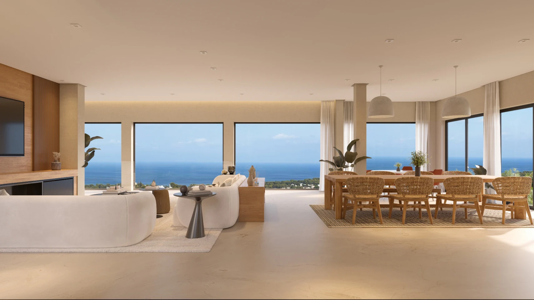 Exclusive villa with sea views in the sought-after Tosalet urbanization in Jávea.