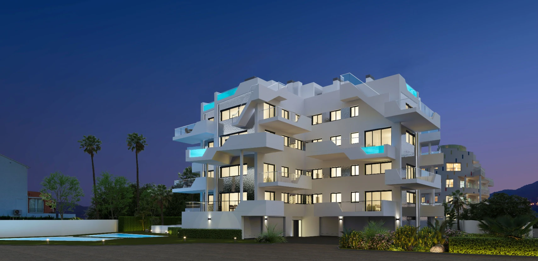 New build apartments in Playa de Oliva