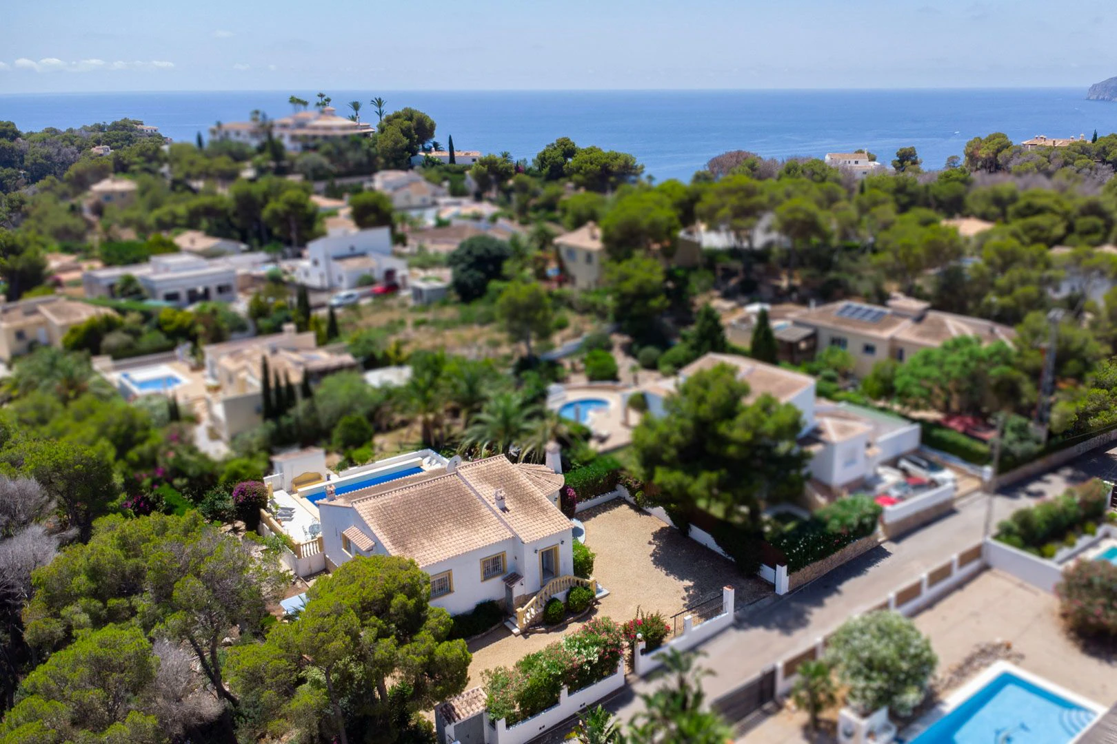 Villa de style méditerranéen à vendre à Costa Nova, Jávea