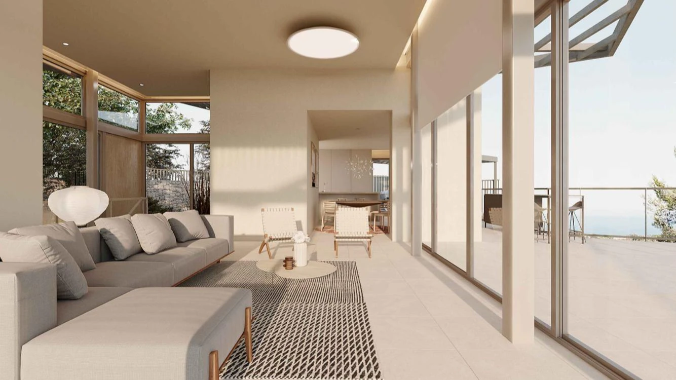 "Montgó House": Proyecto de Autor con Licencia Concedida y Vistas Infinitas en Dénia.
