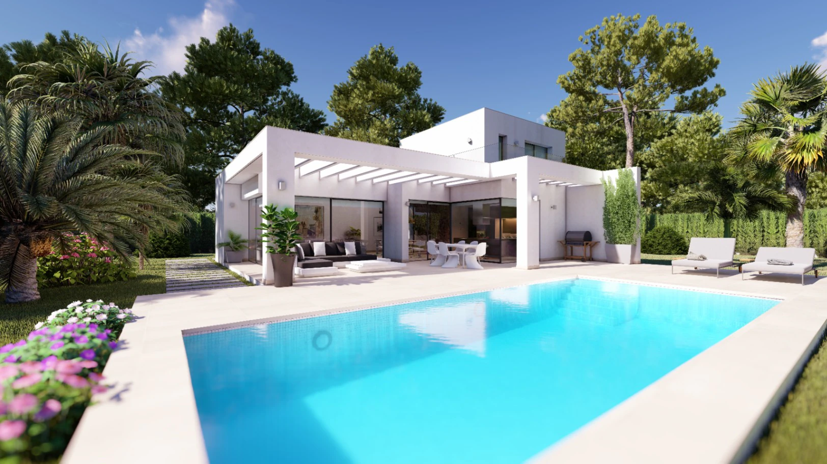 VILLA DE STYLE MODERNE À JAVEA