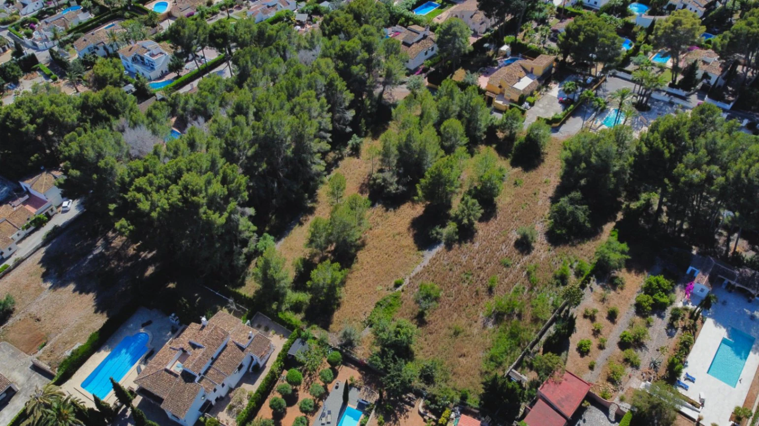 Flat plot in the sought-after area of Montgo in Jávea