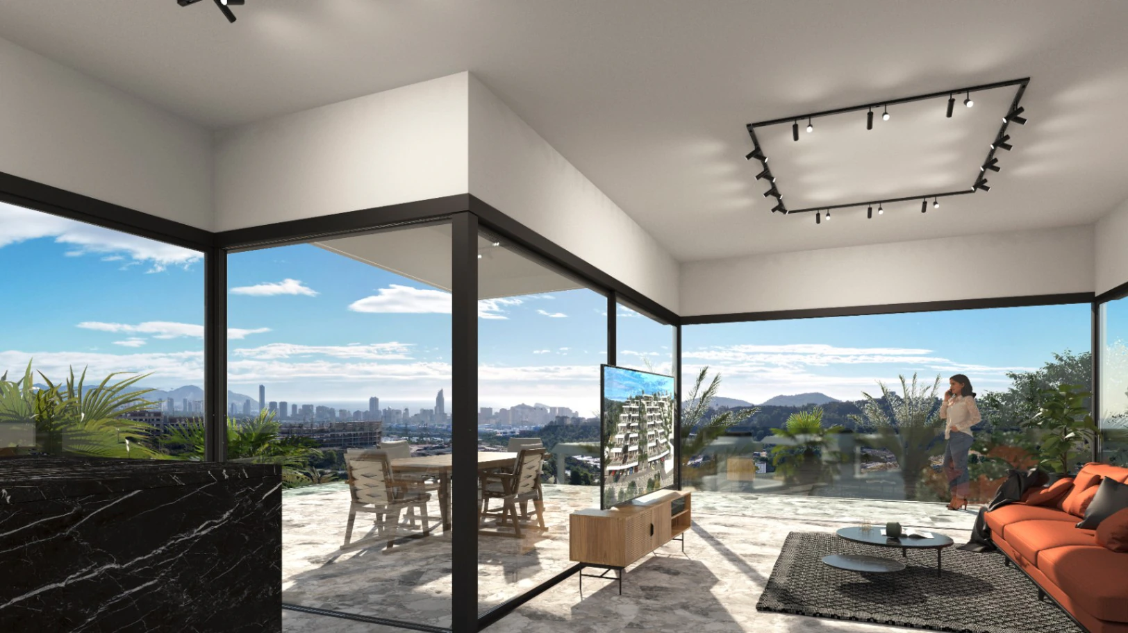 Brandneue Luxusvilla in Balcon de Finestrat zu verkaufen