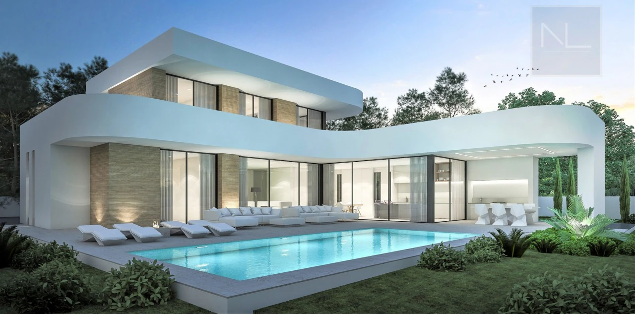 4 bedroom Detached Brand New Villa in Moraira
