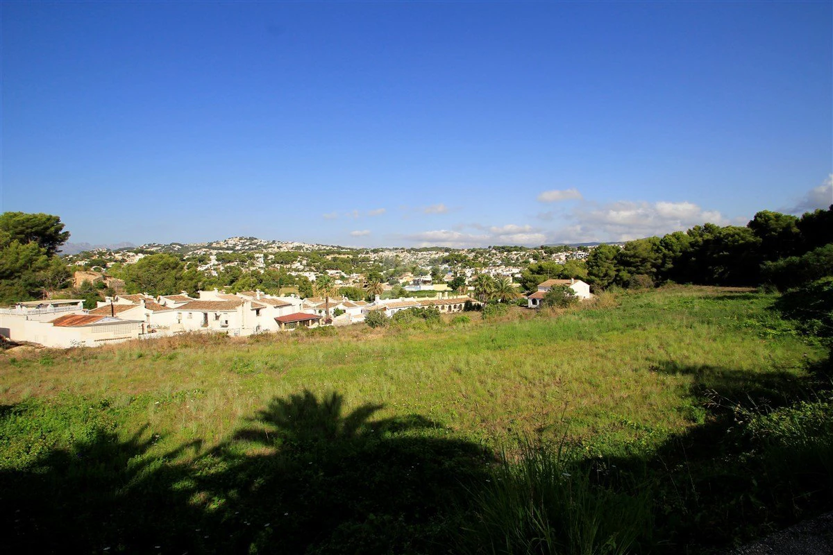 Parcelas en venta en Moraira, Costa Blanca.