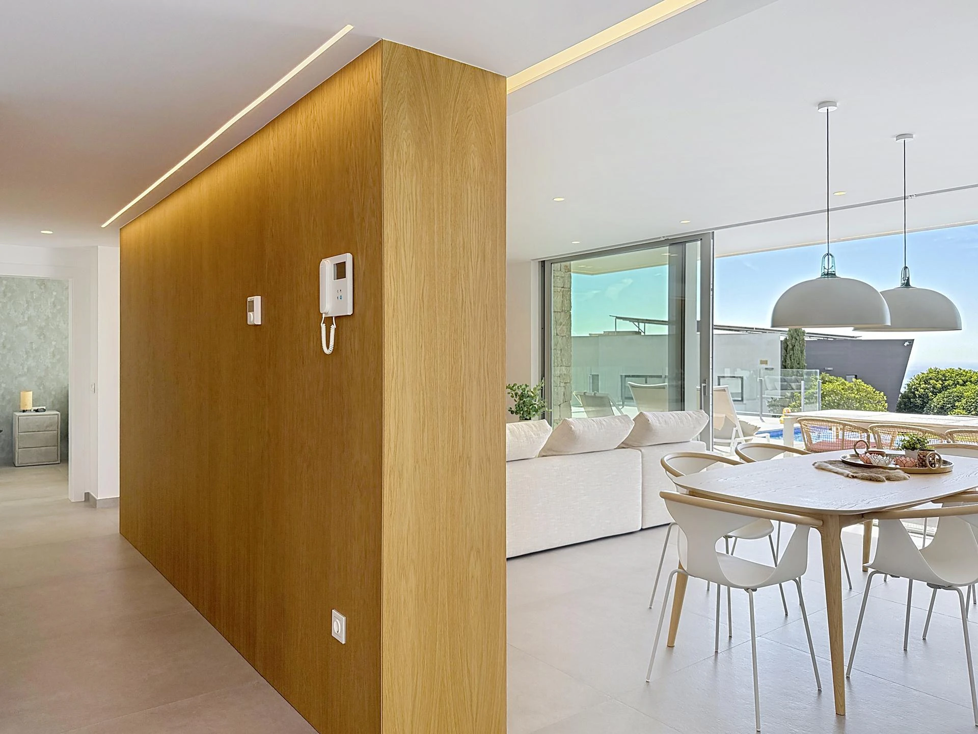 Cumbre del Sol Moderne villa met uitzicht op zee