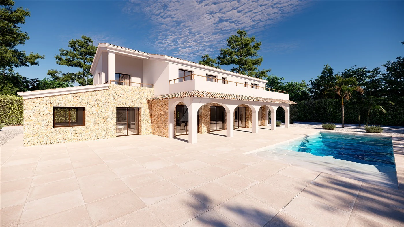 Finca de luxe neuve à vendre à Benissa, Costa Blanca.
