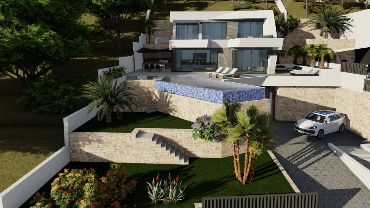 NEW MODERN VILLA PROJECT IN CALPE