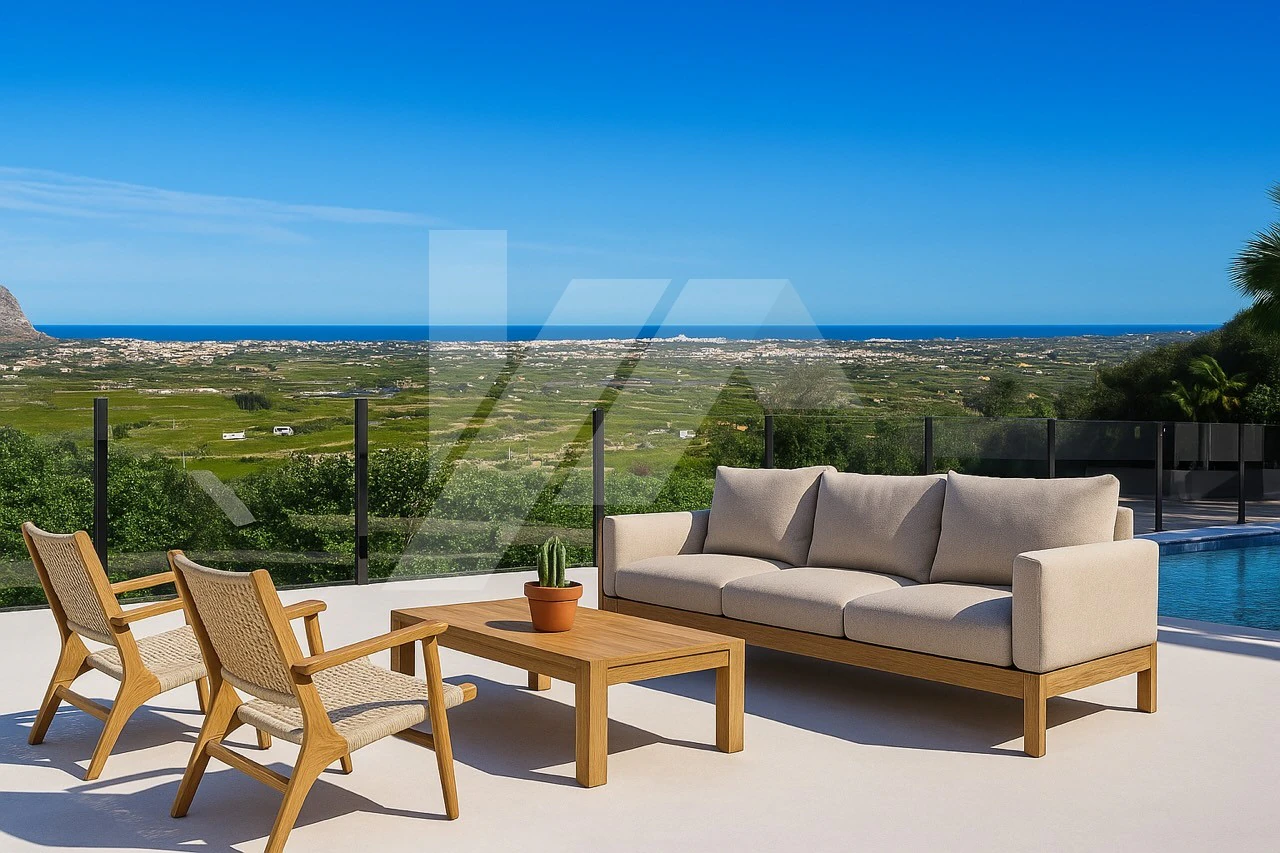 Modern villas for sale in Pedreguer, Costa Blanca.