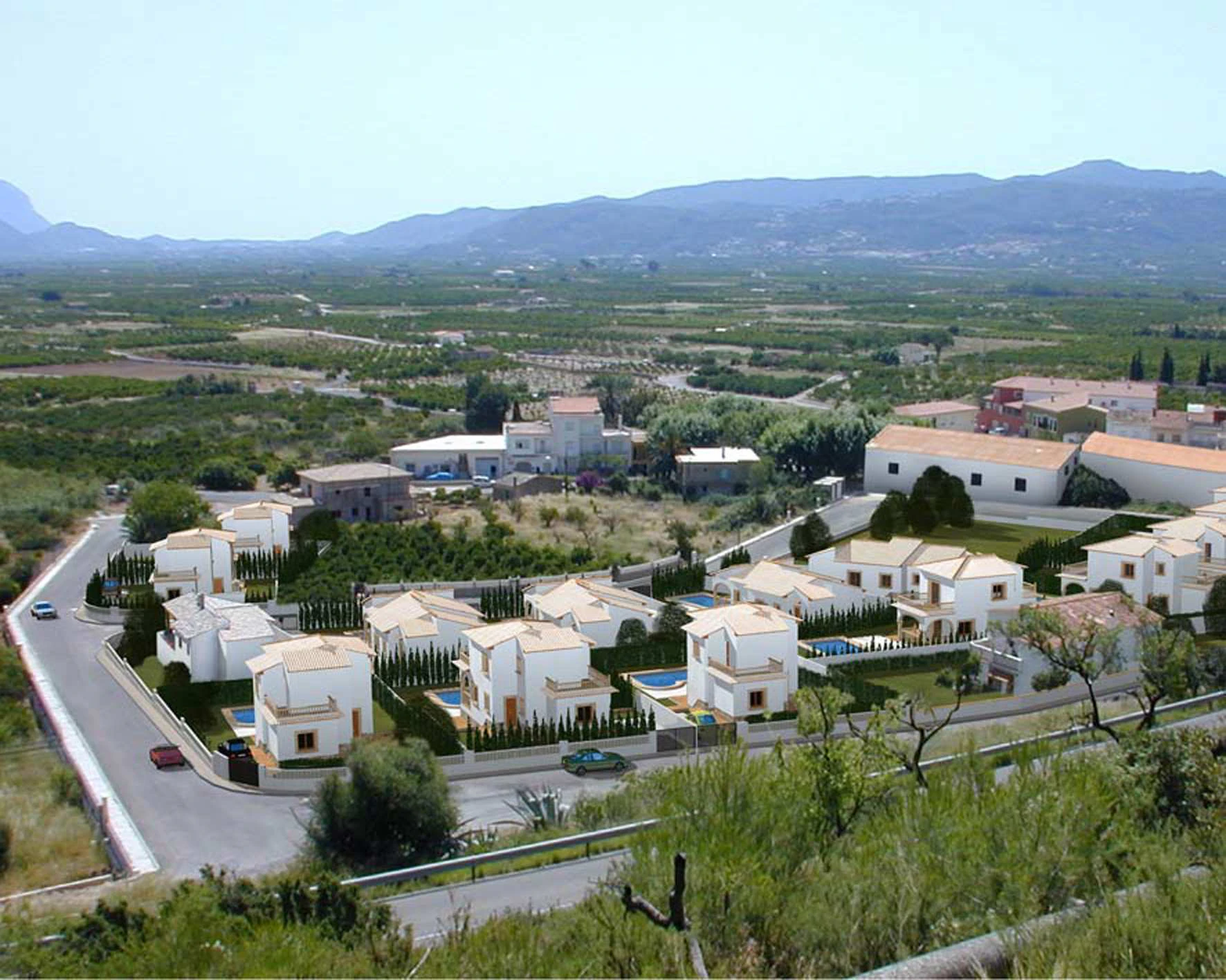 Grundstück mit Berg-und Talblick Sagra (Alicante)